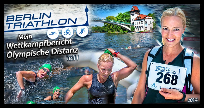 Berlin Triathlon: sumpfgrüne Plörre, Saharaföhn, glühender Asphalt - Teil I