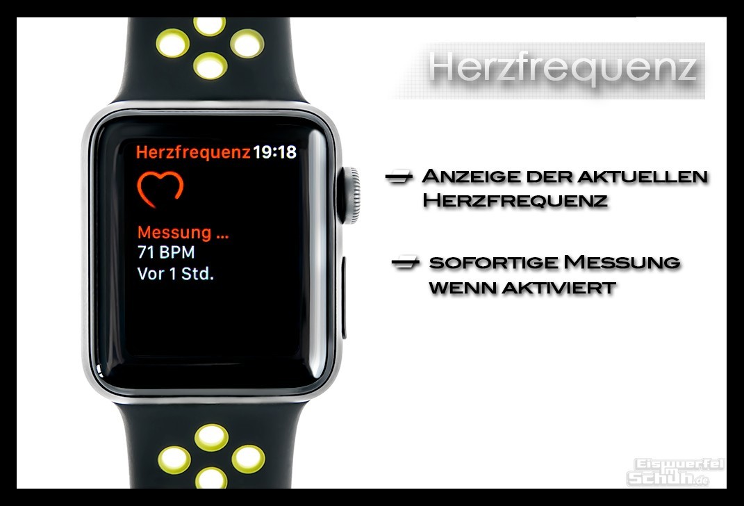 Apple Watch Series 2 Nike+ Herzfrequenz 