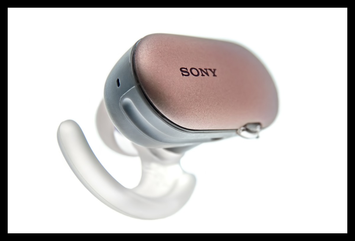 Sony WF SP900 Test einzelner Kopfhörer