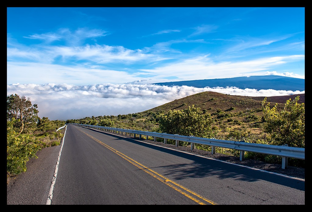 Mauna Kea Access Road Big Island Hawaii Landschaft