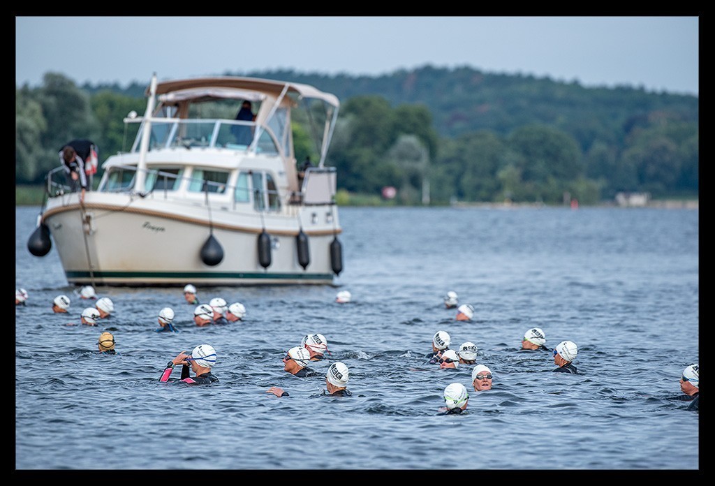 BerlinMan Triathlon 2021 - Wettkampfmorgen & Schwimmstrecke