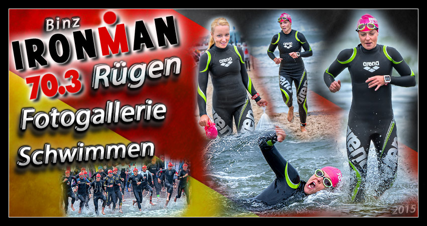 70.3 Ironman Rügen Triathlon Schwimmstrecke