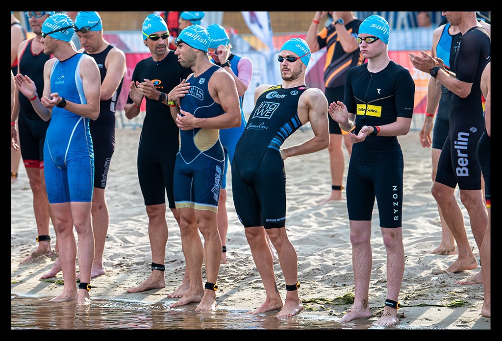 triatheten am start dtu sprint deutsche meisterschaften strandbad wannsee berlin finals 2022