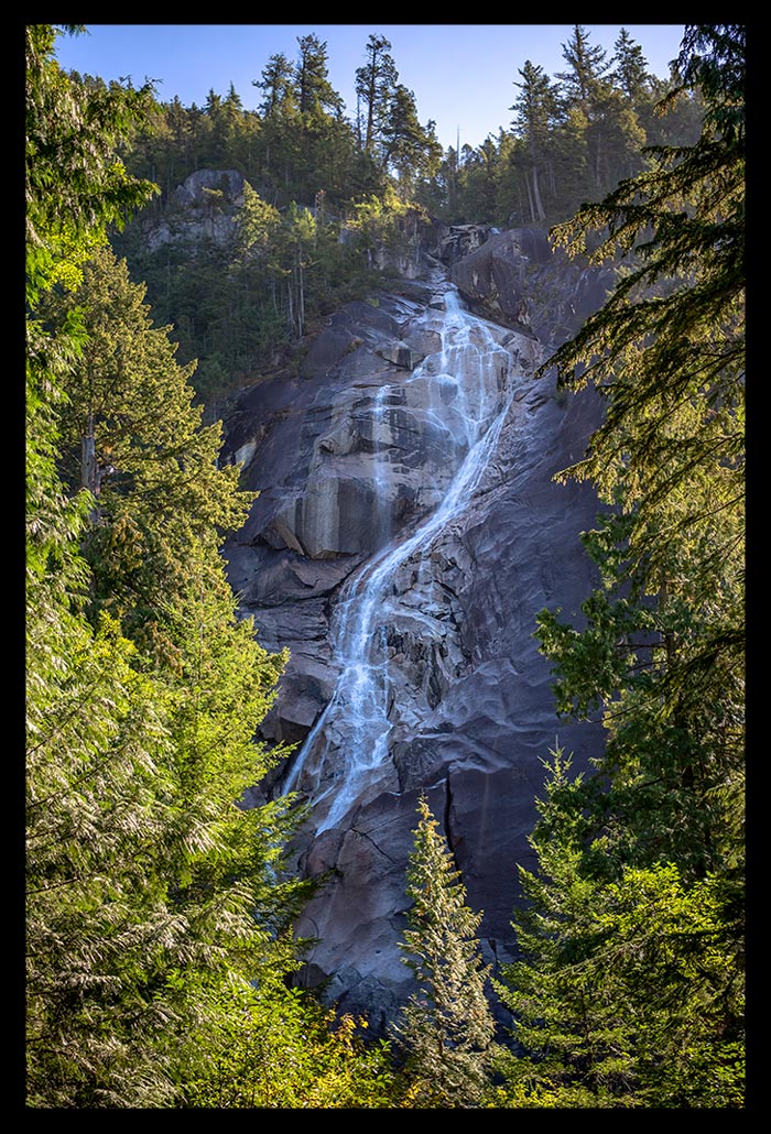Shannon Falls, Squamish, British Columbia, Kanada