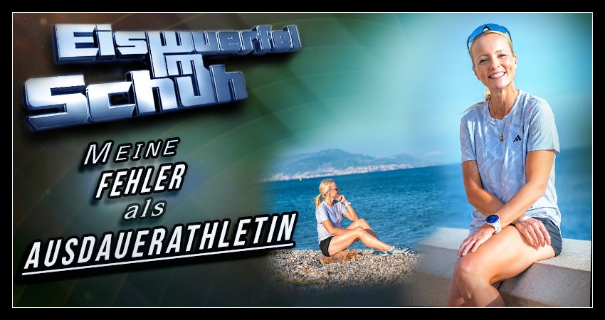 Banner Collage für den Beitrag und mit Headline 10 Fehler von Ausdauerathleten und Triathleten, die du vermeiden kannst