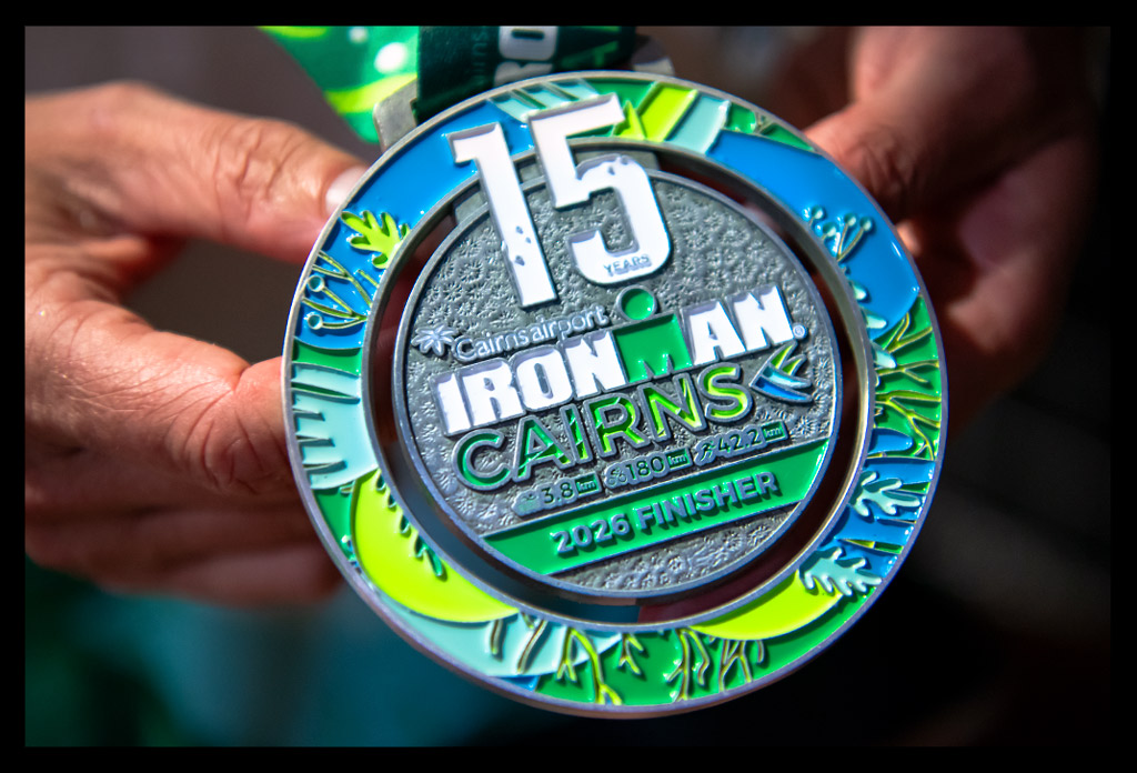 Ironman Cairns Medaille 2026